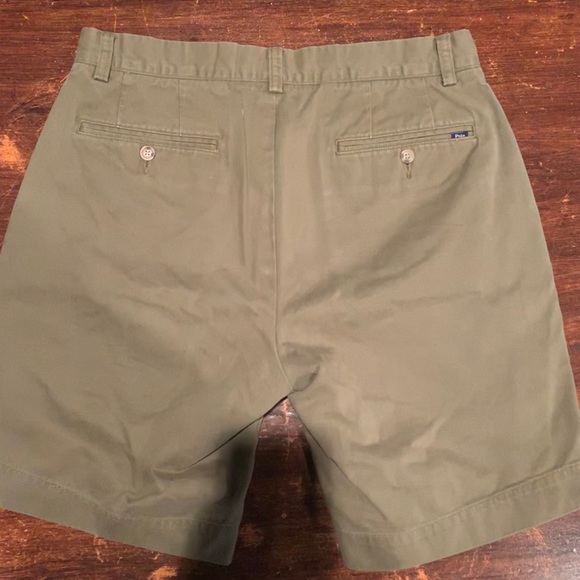 Polo Ralph Lauren Army Green Khaki shorts - 32” - Picture 2 of 4
